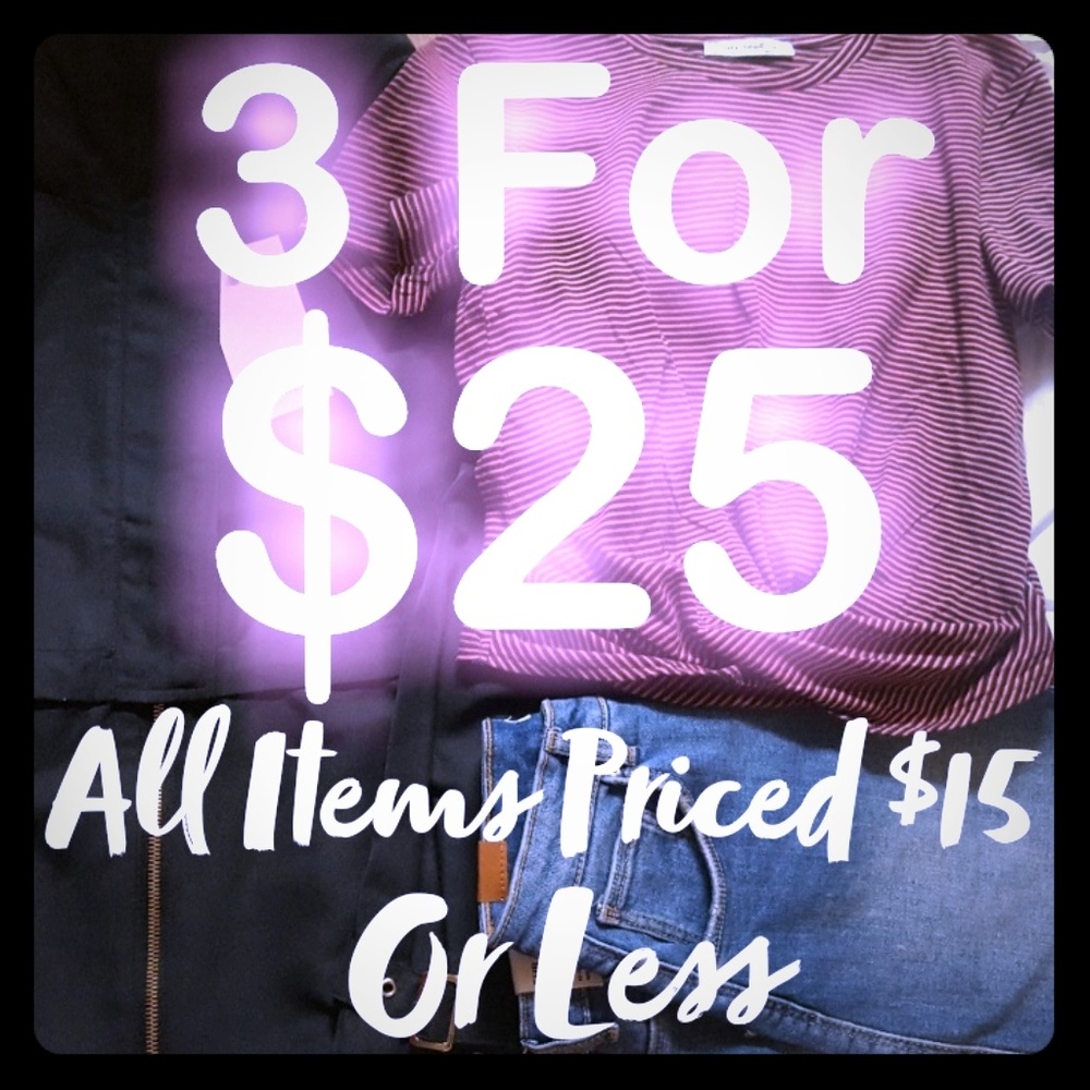 SALE - Create a Bundle! 3 Items for $25!